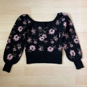 ANTHROPOLOGIE Square Neck Sweater (size: M) **NWT**